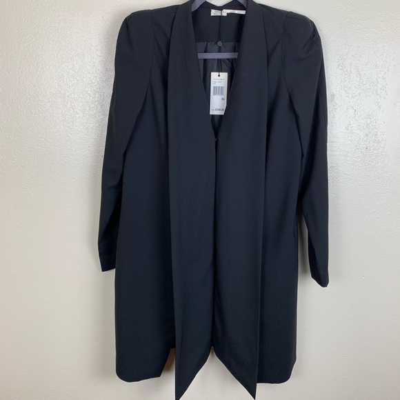 Max studio by Leon max black draped blazer coat - Picture 7 of 7